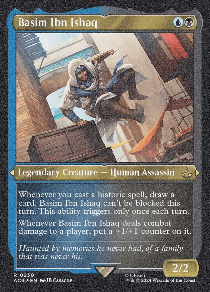 Basim Ibn Ishaq (ACR) (230) / Foil Etched