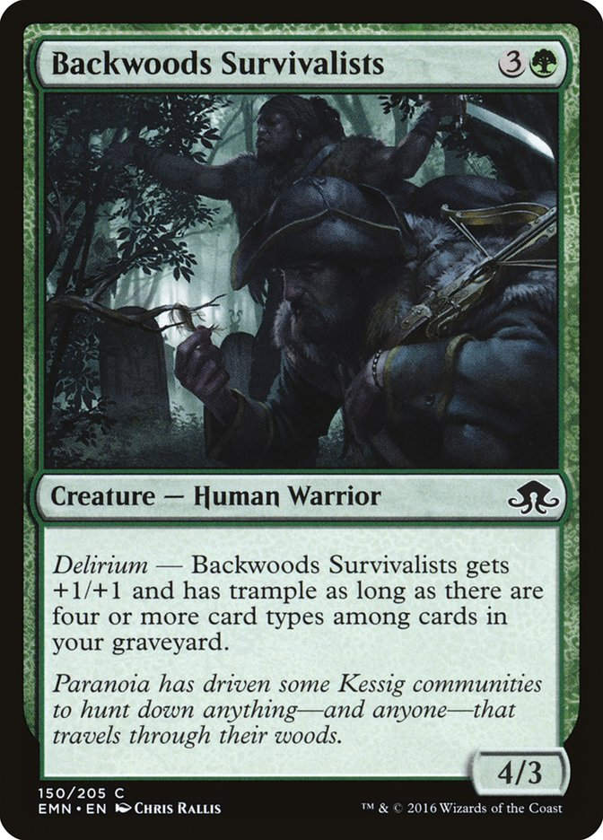 Backwoods Survivalists (EMN) (150)