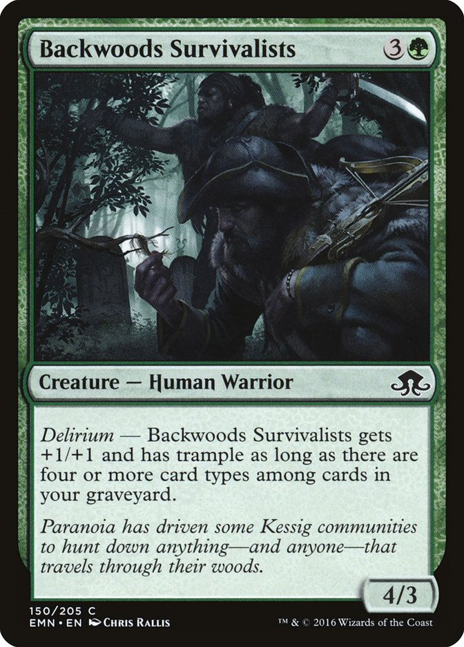 Backwoods Survivalists (EMN) (150)
