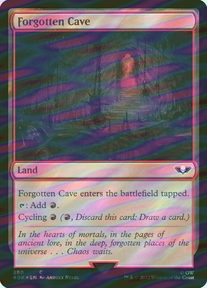 Forgotten Cave (40K) (280★) / Surge Foil