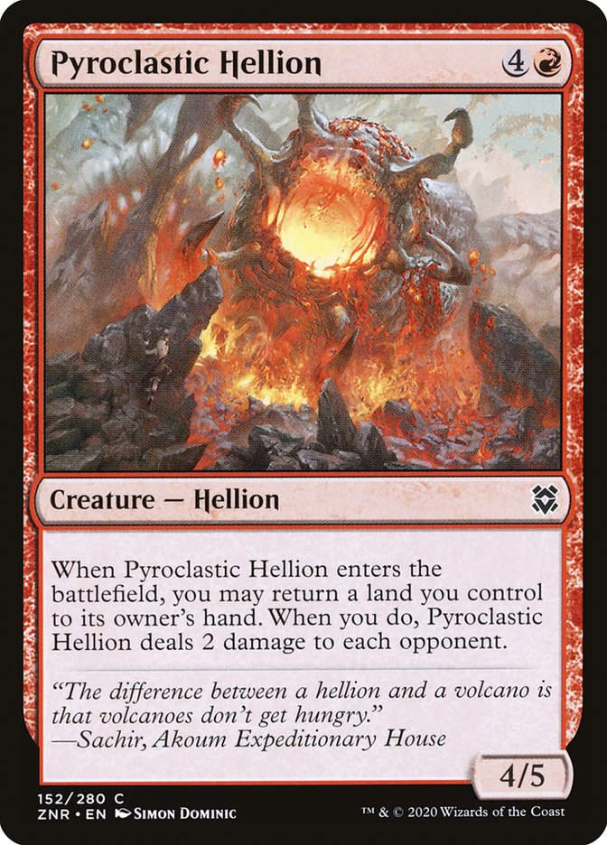 Pyroclastic Hellion (ZNR) (152)