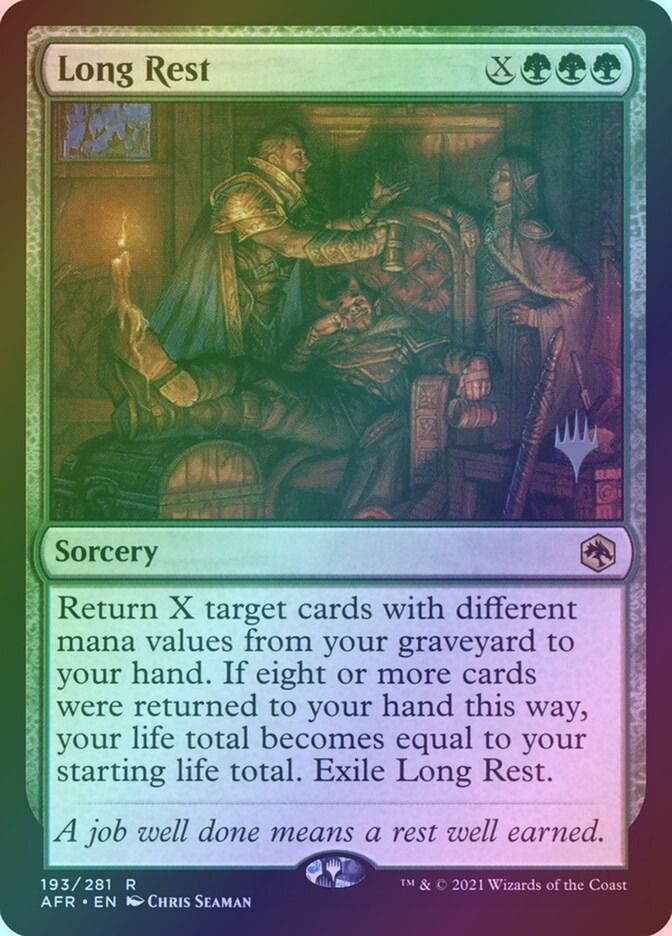 Long Rest (PAFR) (193p) / Foil