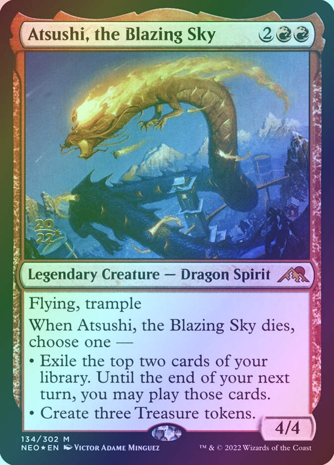 Atsushi, the Blazing Sky (PNEO) (134s) / Foil