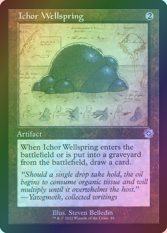 Ichor Wellspring (BRR) (84) / Foil / Schematic
