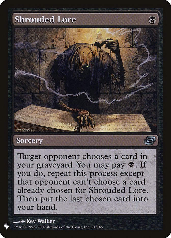 Shrouded Lore (MYS)