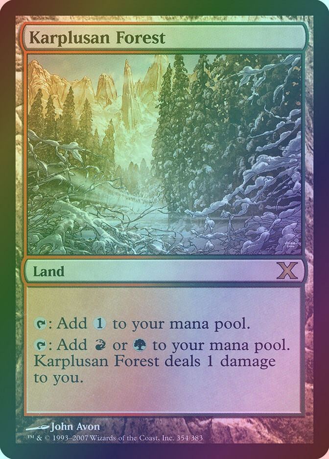 Karplusan Forest (10E) (354) / Foil