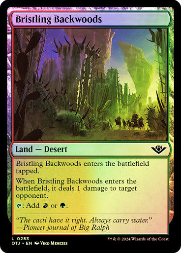 Bristling Backwoods (otj) (253) / Foil