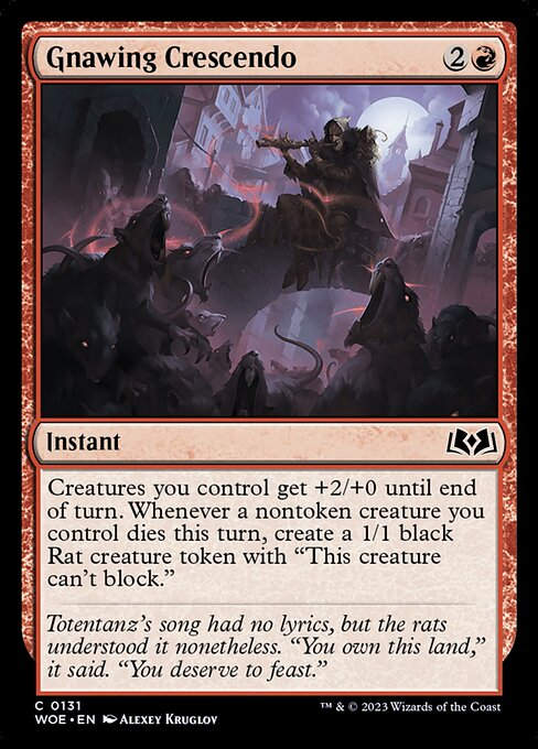 Gnawing Crescendo (woe)
