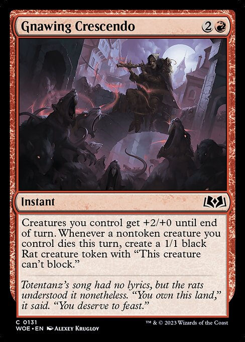 Gnawing Crescendo (woe)