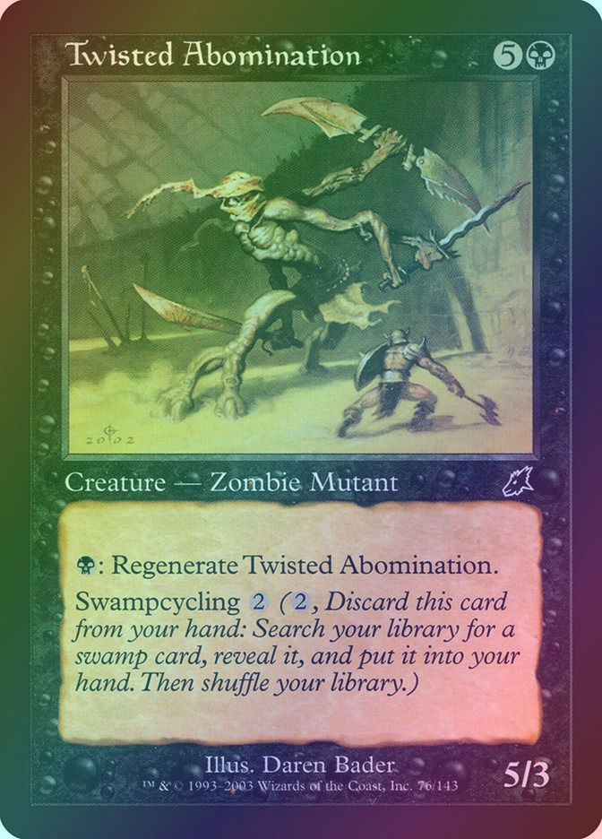 Twisted Abomination (SCG) (76) / Foil