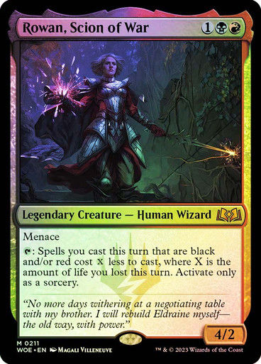Rowan, Scion of War (woe) / Foil