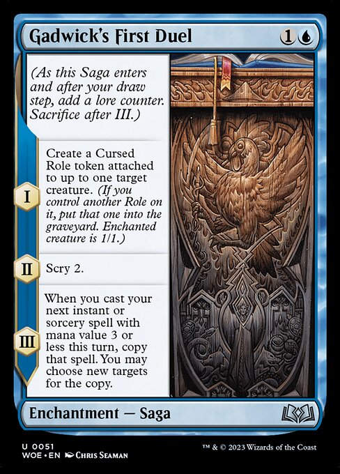 Gadwick's First Duel (woe)