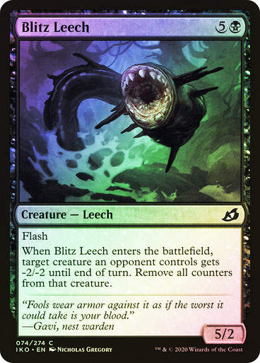 Blitz Leech (IKO) (74) / Foil