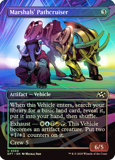 Marshals' Pathcruiser (DFT) (330) / Foil / Borderless