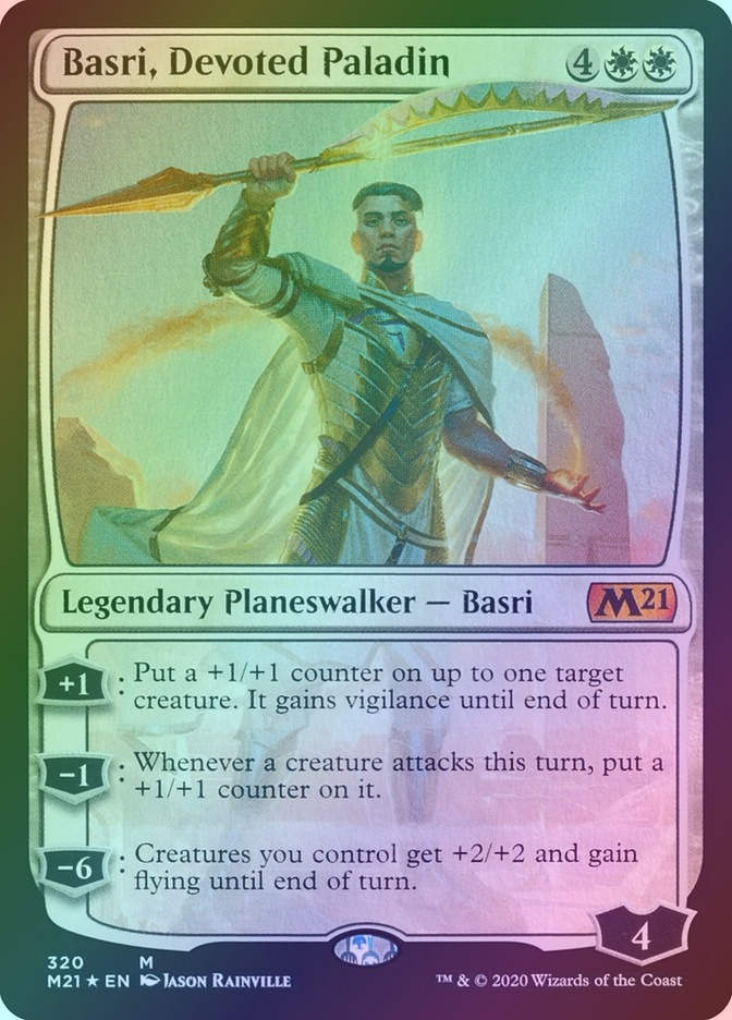 Basri, Devoted Paladin (M21) (320) / Foil