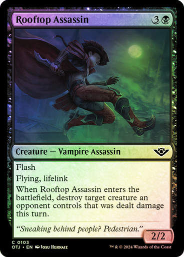 Rooftop Assassin (otj) (103) / Foil