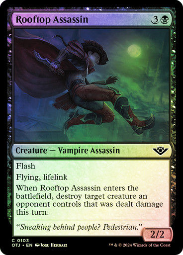 Rooftop Assassin (otj) (103) / Foil
