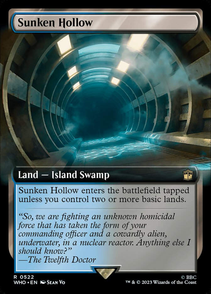 Sunken Hollow (WHO) (522) / Extended Art