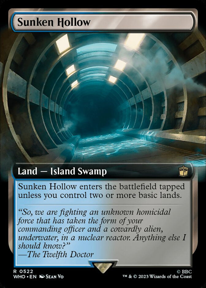Sunken Hollow (WHO) (522) / Extended Art