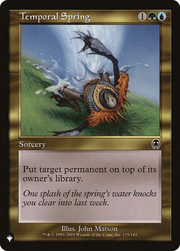 Temporal Spring (PLST) (APC-125)