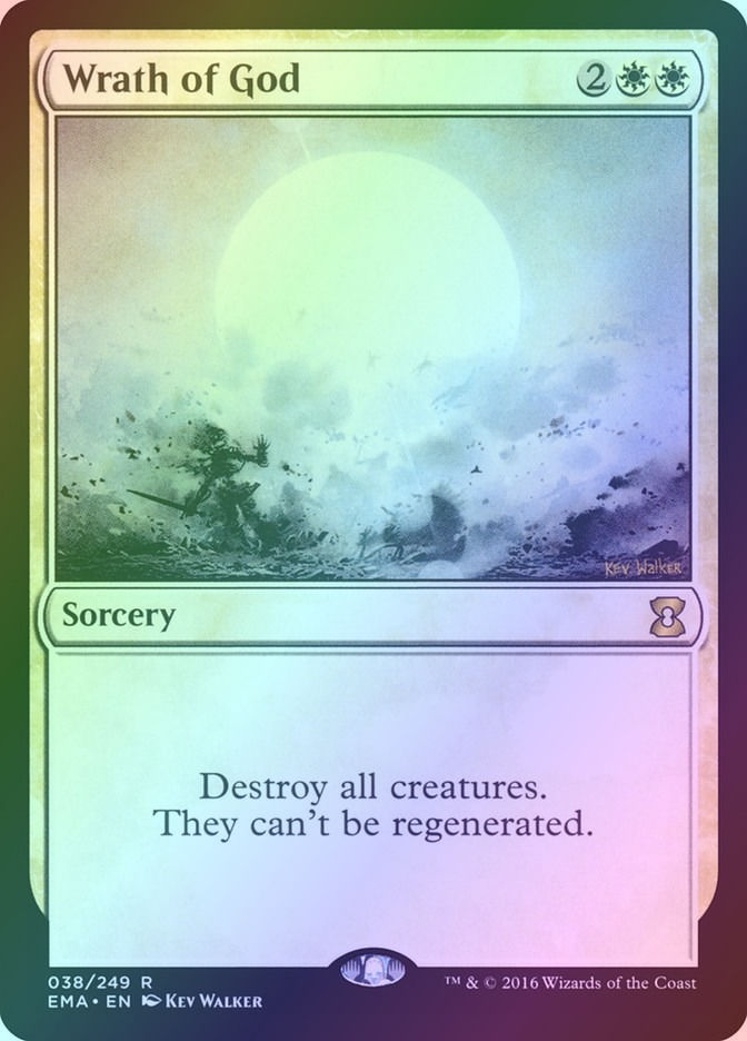 Wrath of God (EMA) (38) / Foil