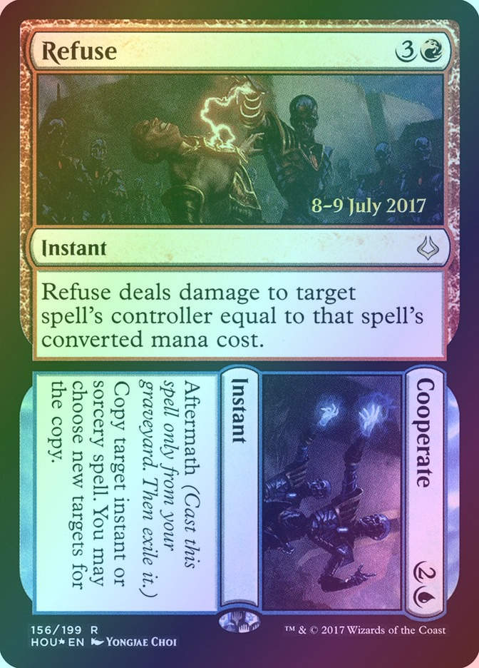 Refuse // Cooperate (PHOU) (156s) / Foil