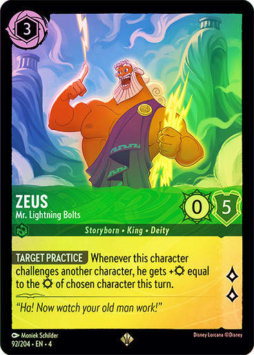 Zeus - Mr. Lightning Bolts (LOR_URS) / Foil