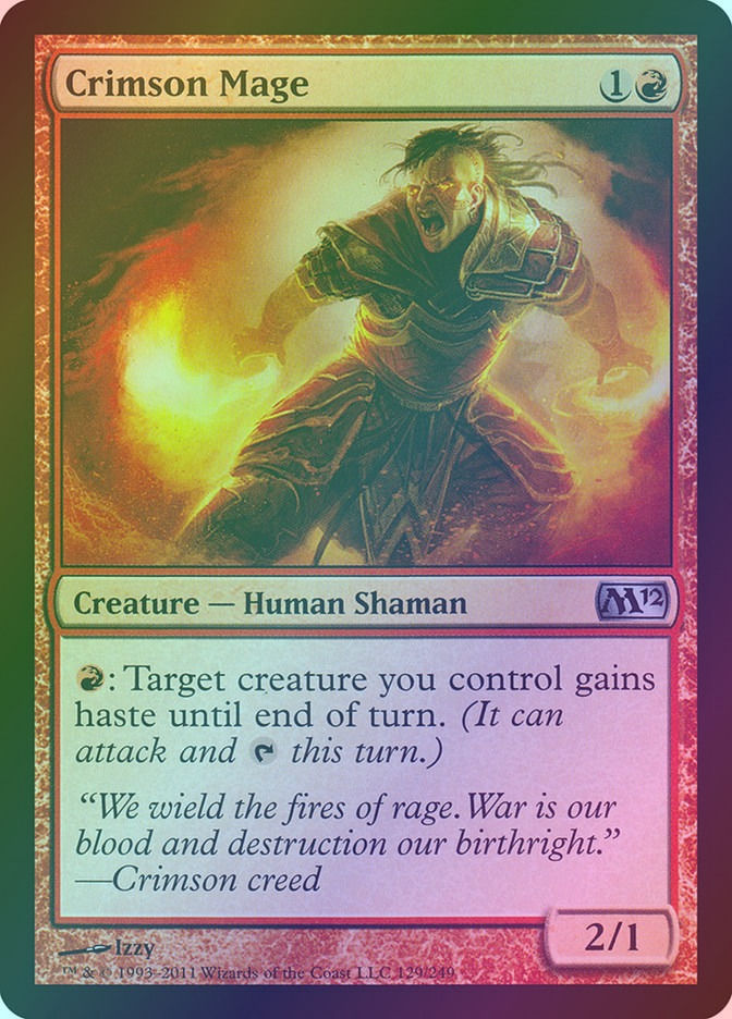 Crimson Mage (M12) (129) / Foil