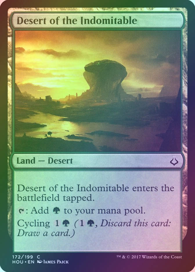 Desert of the Indomitable (HOU) (172) / Foil