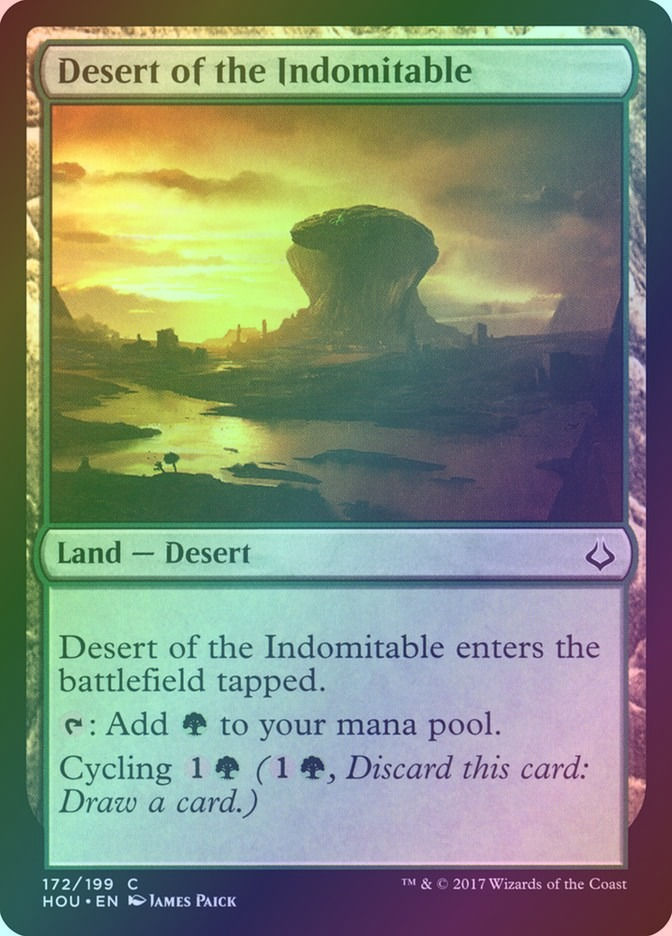 Desert of the Indomitable (HOU) (172) / Foil