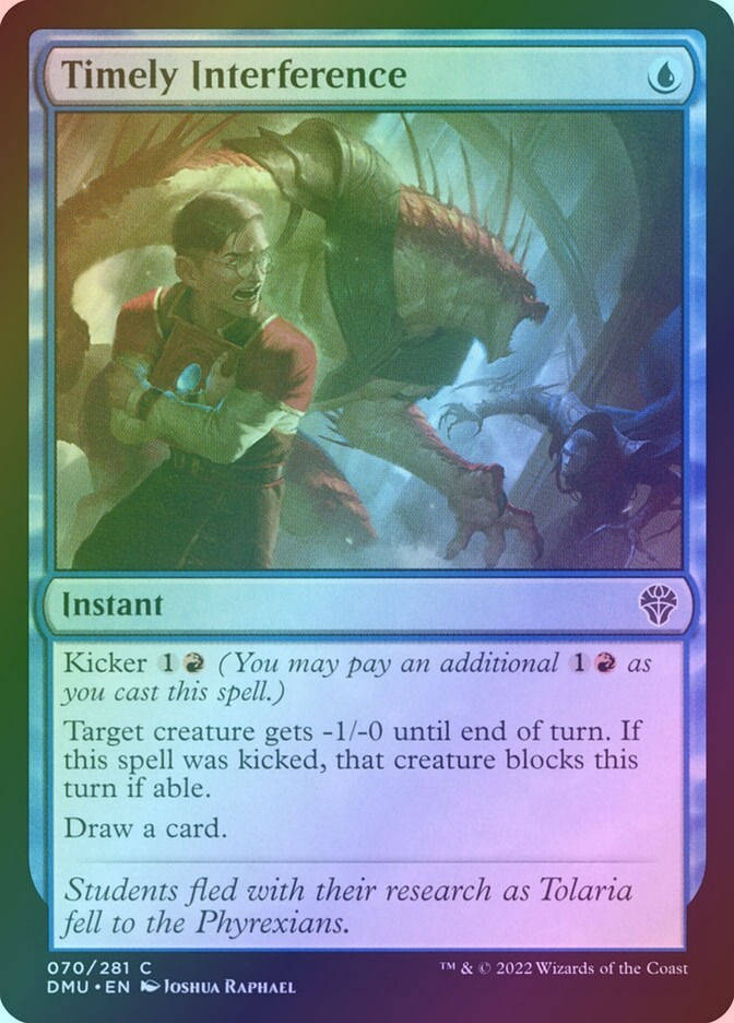 Timely Interference (DMU) (70) / Foil