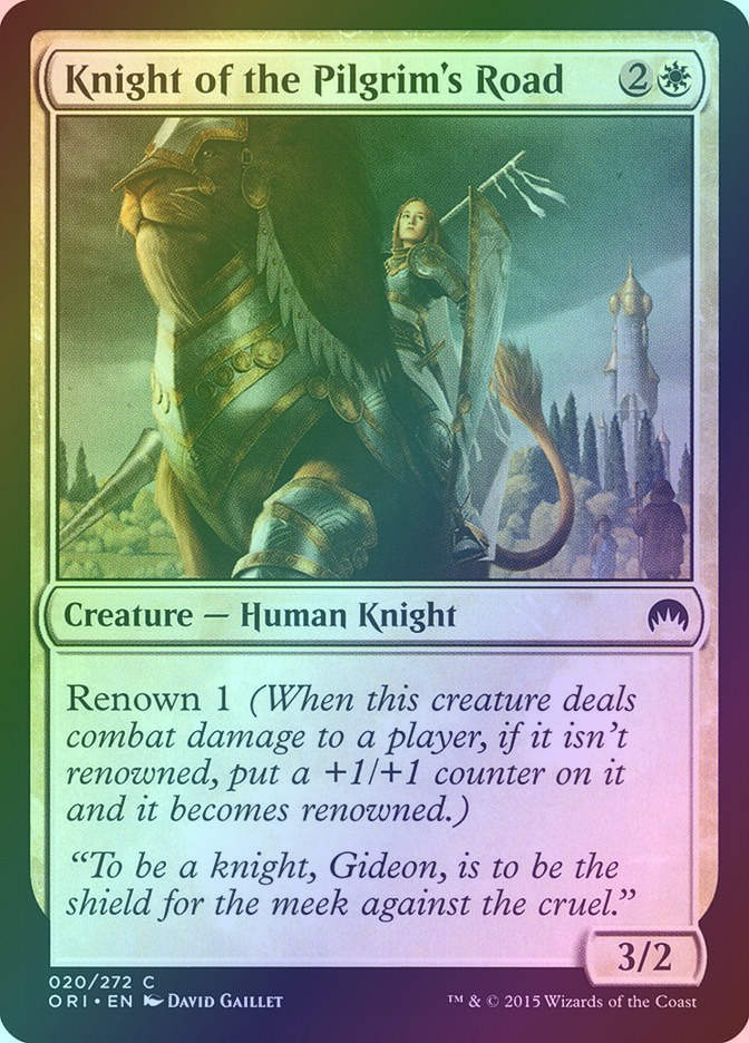Knight of the Pilgrim's Road (ORI) (20) / Foil