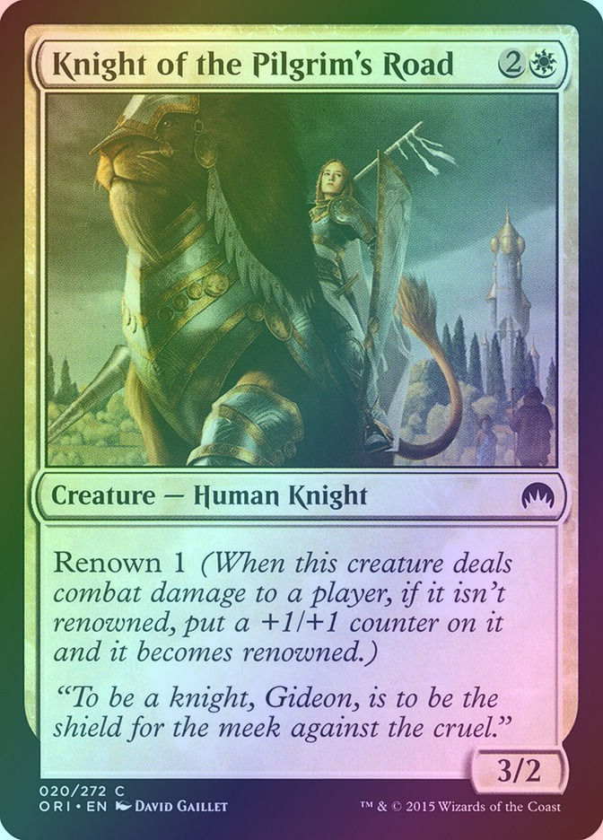 Knight of the Pilgrim's Road (ORI) (20) / Foil