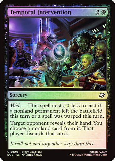 Temporal Intervention (EOE) (120) / Foil