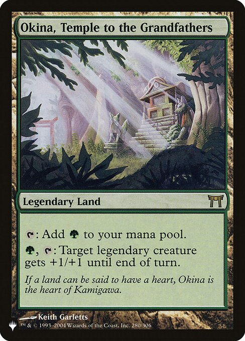 Okina, Temple to the Grandfathers (PLST) (CHK-280)