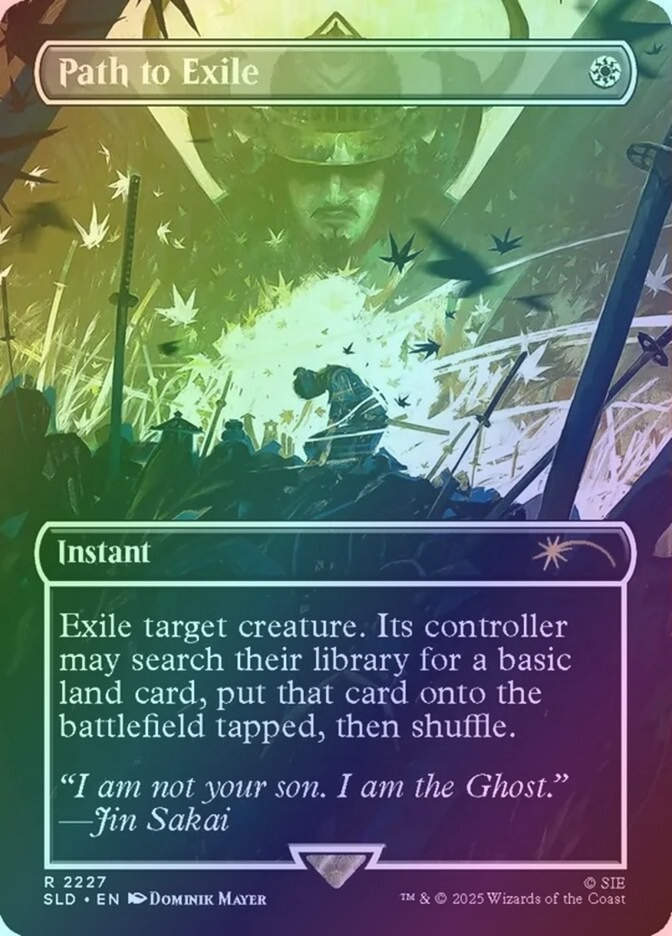 Path to Exile (SLD) (2227) / Borderless / Foil