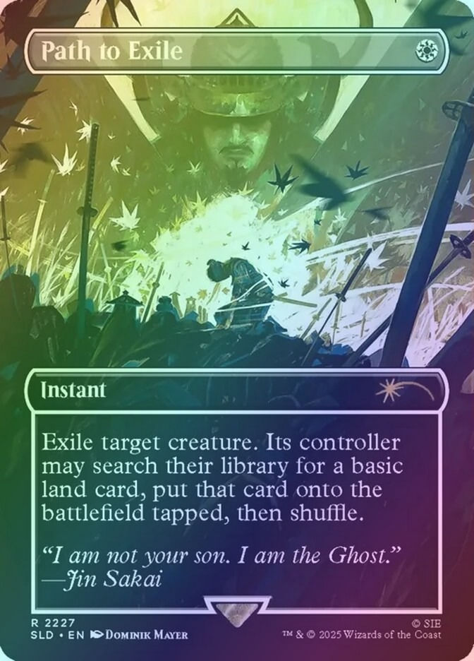 Path to Exile (SLD) (2227) / Borderless / Foil