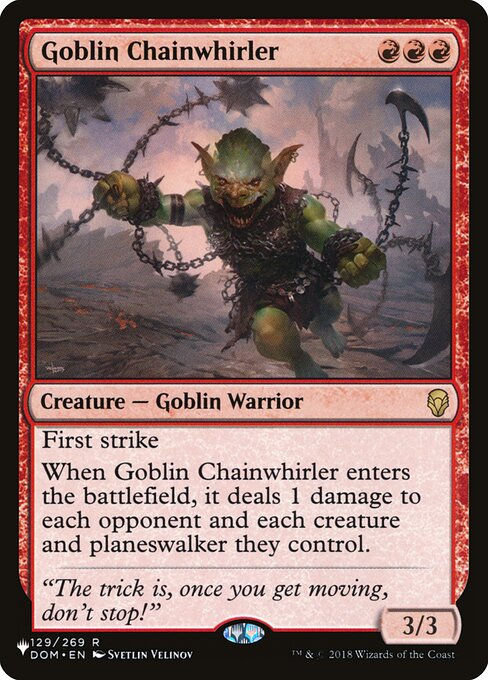 Goblin Chainwhirler (PLST) (DOM-129)