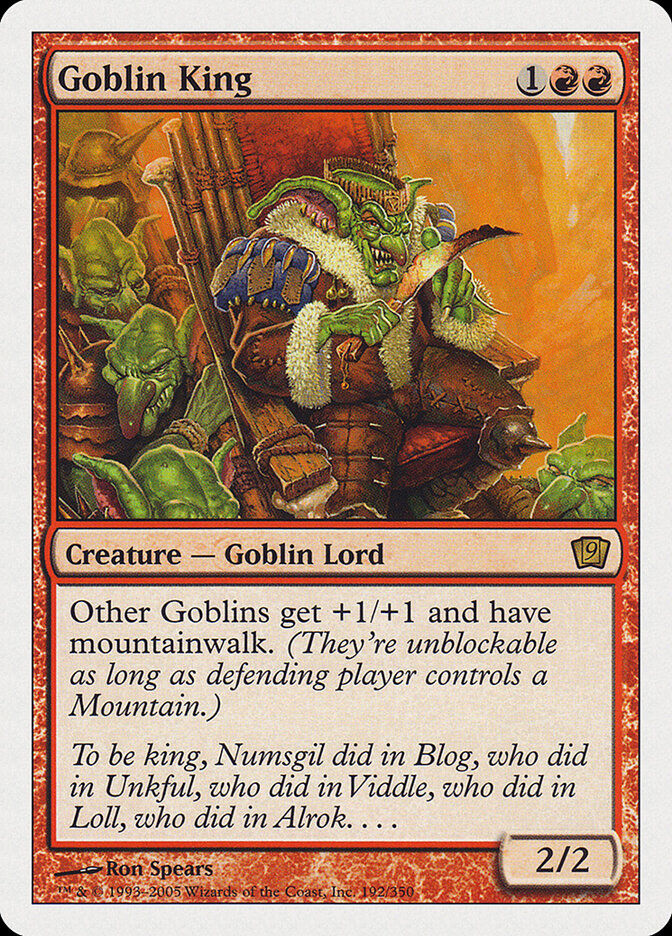Goblin King (9ED) (192)