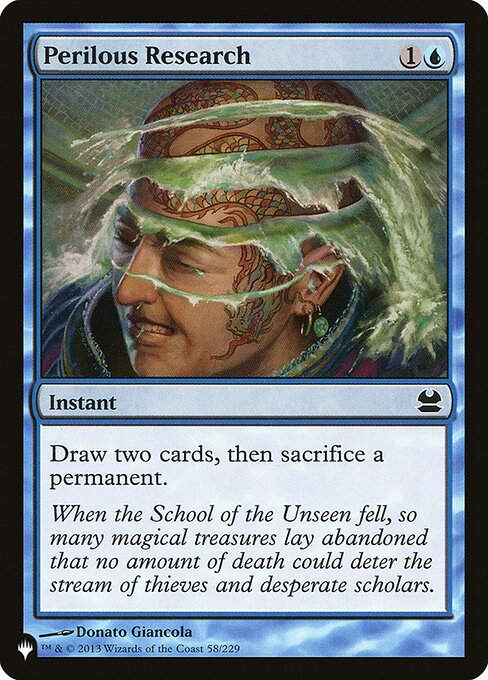 Perilous Research (PLST) (MMA-58)