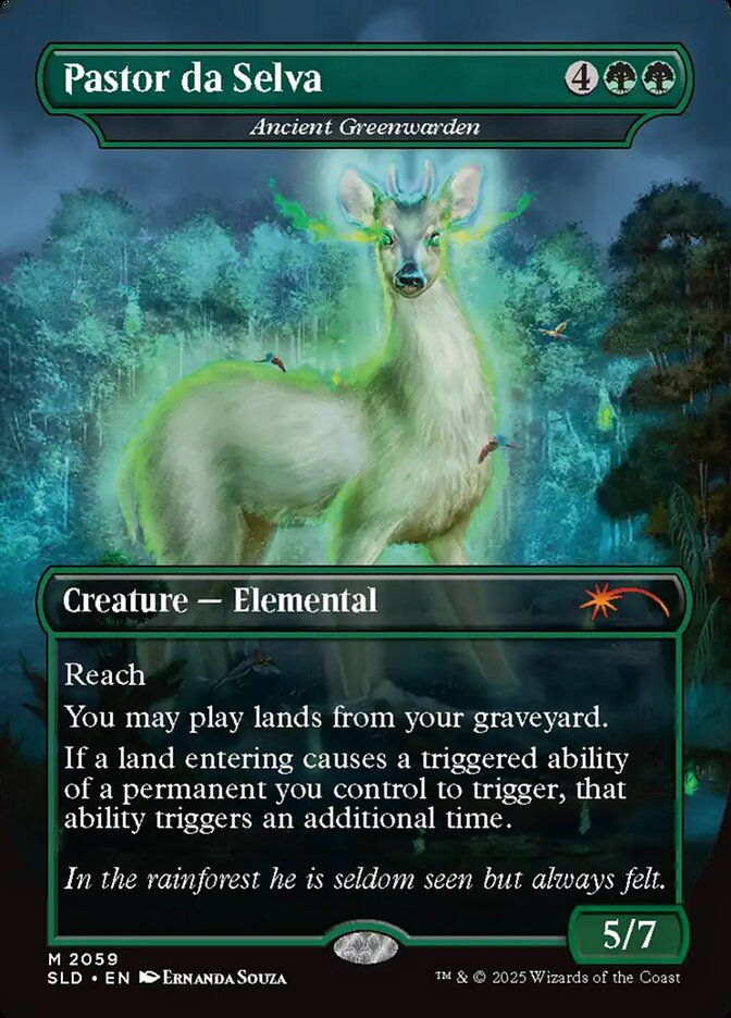 Ancient Greenwarden (SLD) (2059) / Borderless