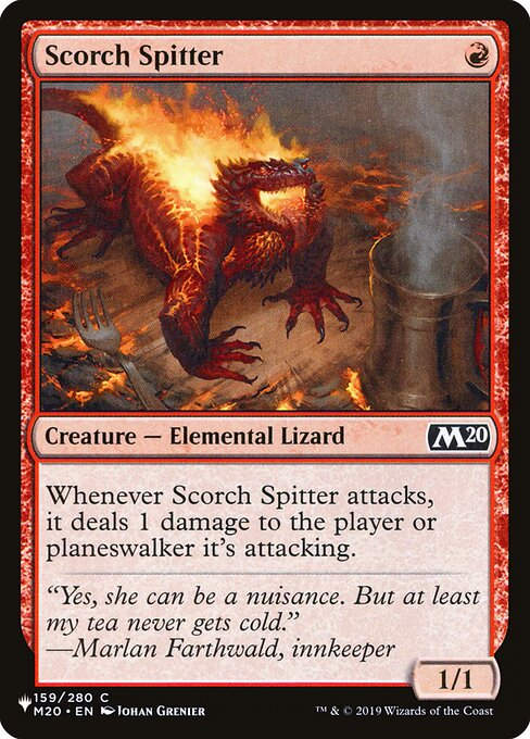 Scorch Spitter (PLST) (M20-159)