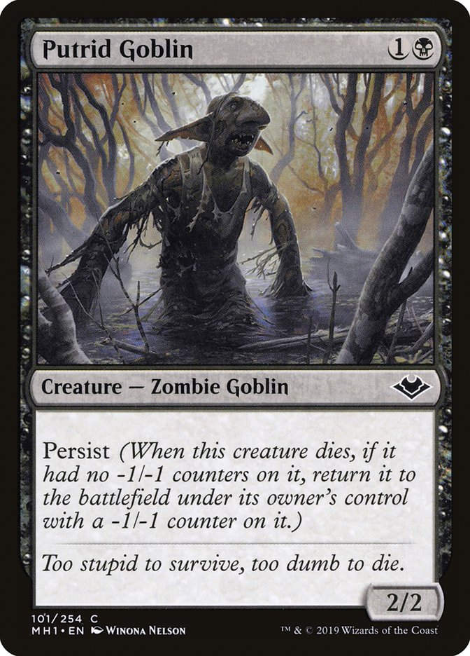 Putrid Goblin (MH1) (101)
