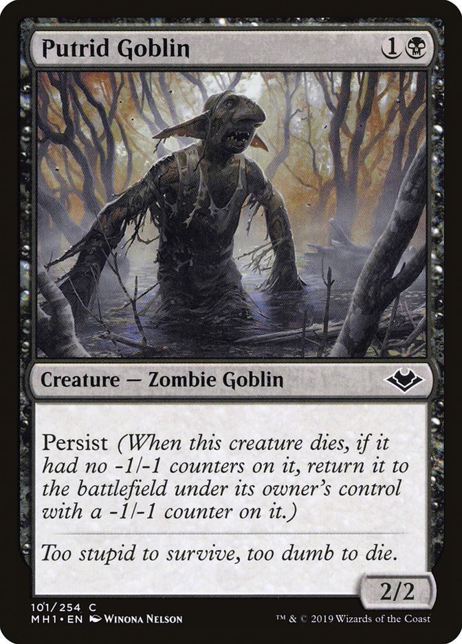 Putrid Goblin (MH1) (101)