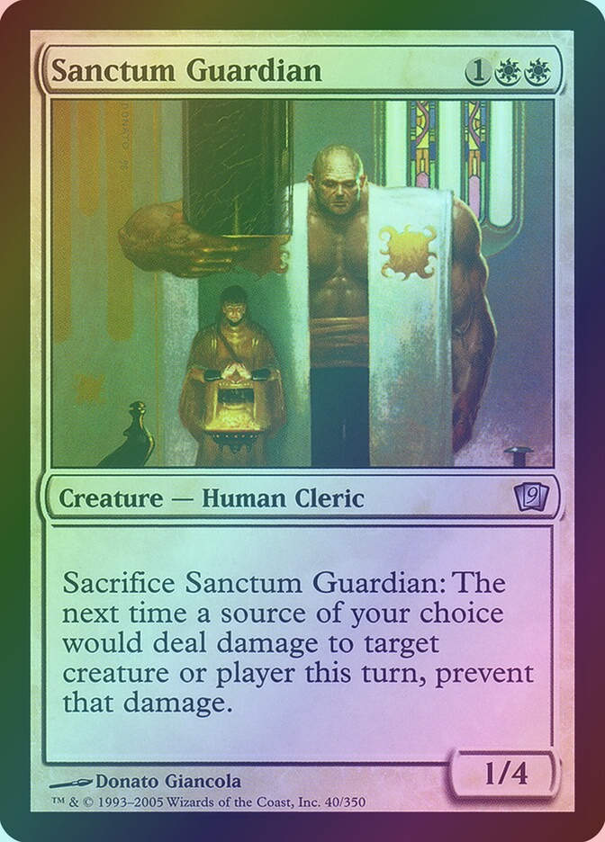 Sanctum Guardian (9ED) (40★) / Foil