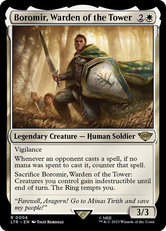 Boromir, Warden of the Tower (LTR) (4)