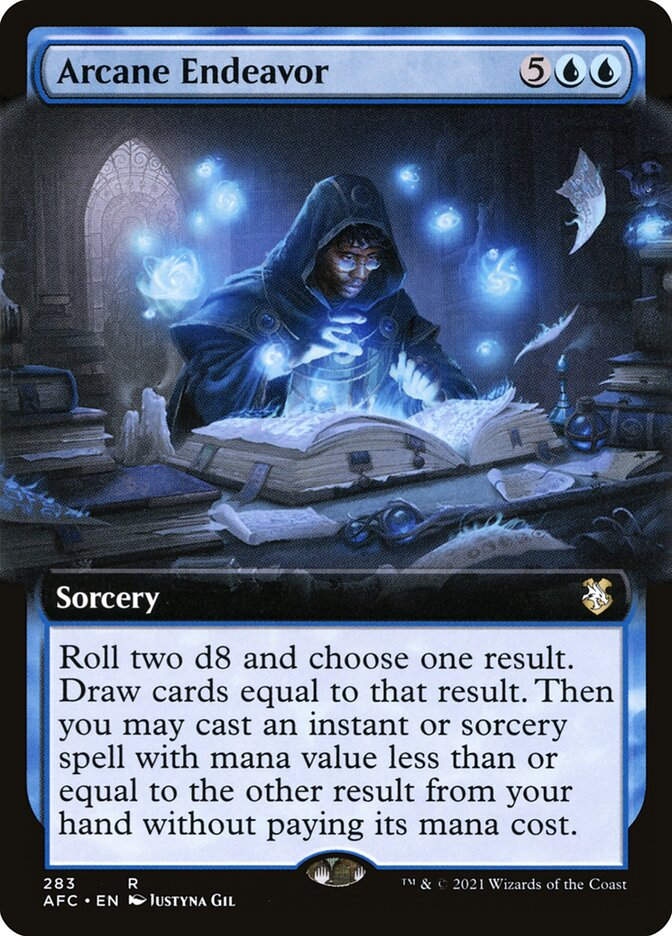 Arcane Endeavor (AFC) (283) / Extended Art