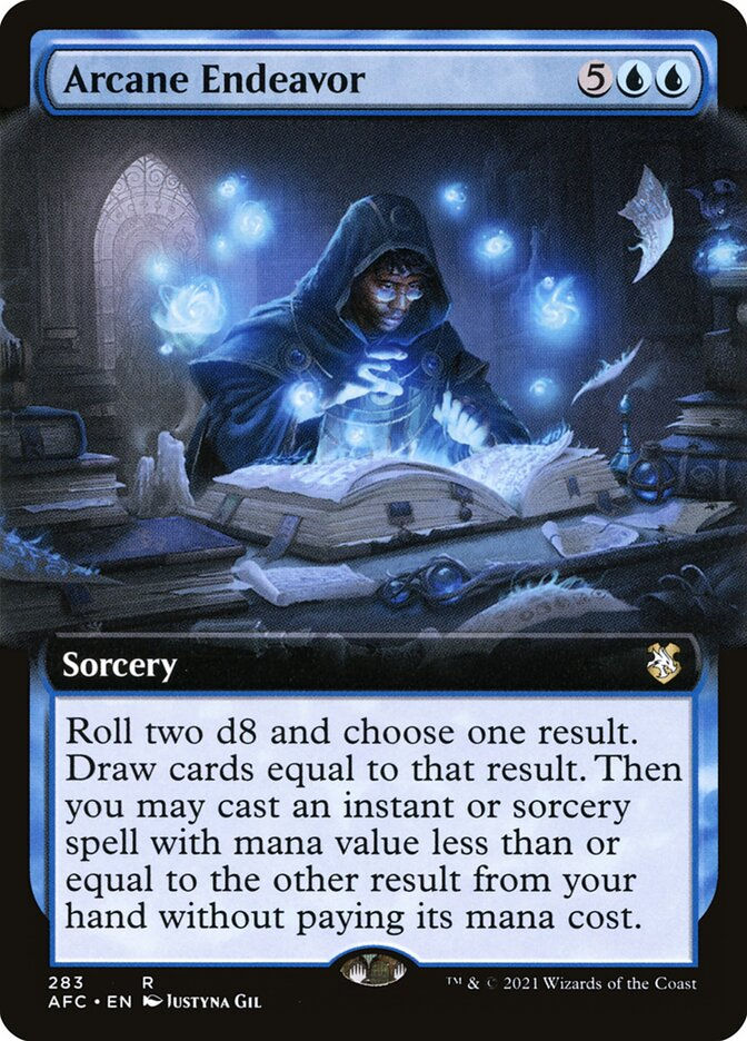 Arcane Endeavor (AFC) (283) / Extended Art