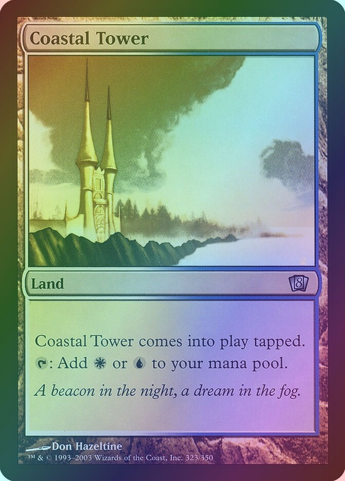 Coastal Tower (8ED) (323★) / Foil