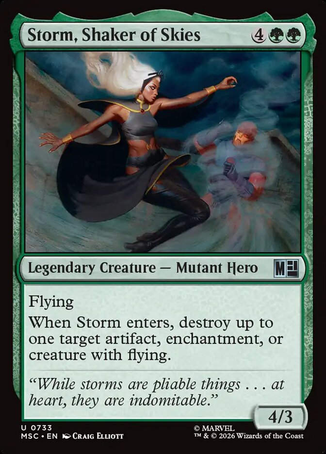 Storm, Shaker of Skies (MSC) (733)